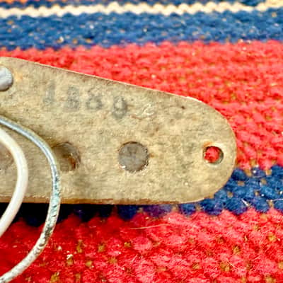 Vintage 1969 Fender Mustang-Duo Sonic-Musicmaster Grey Bobbin Pickup ~1960's image 4