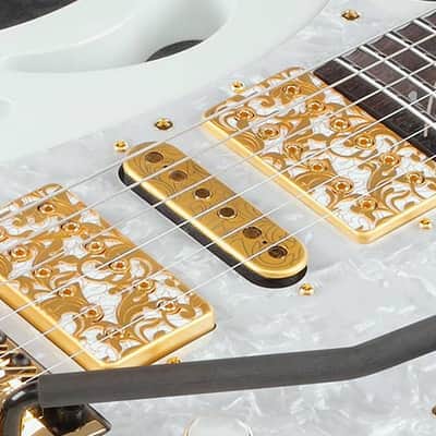 Ibanez PIA3761 Steve Vai Stallion White SLW - FREE TUNER PEDAL - Electric Guitar + Case Made in Japan PIA 3761 - BRAND NEW image 5