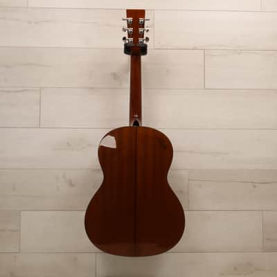 Zager EZ-Play SS MHGY 000 Parlor Petite Full Size Mahogany Acoustic Guitar w/ OHSC image 3