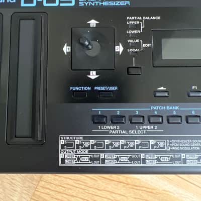 Roland D-05 Boutique Series Linear Synthesizer Sound Module 2015 - Present - Black image 3
