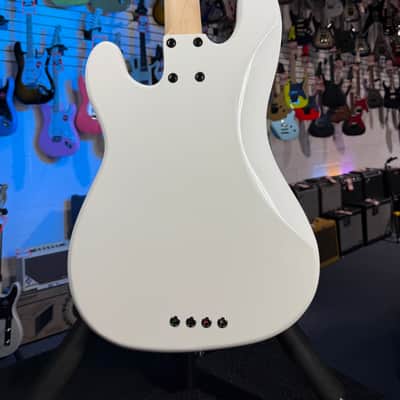 Lakland Skyline 44-64 Custom PJ Ash Bass Guitar - White with Rosewood Fingerboard, Plek'd! 608 image 8