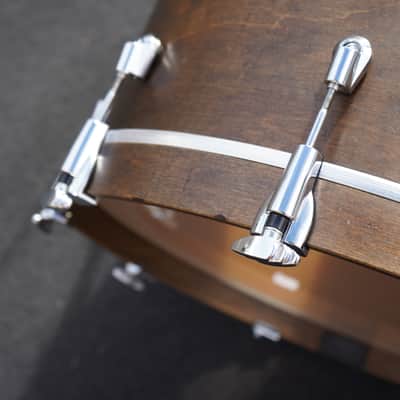 Yamaha/Japan Maple Custom Absolute Series ABD1524T 18x24" Maple Bass Drum - Vintage Black Oil Finish image 14