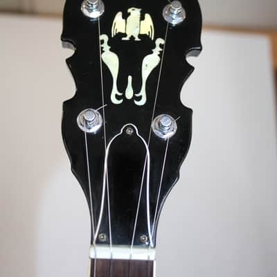 1980's Tokai T600R 5 String Banjo Made In Japan With Hard Shell Case image 4