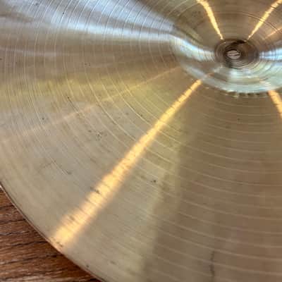 Vintage Paiste 505 18" Medium Crash Cymbal - Green Label image 10