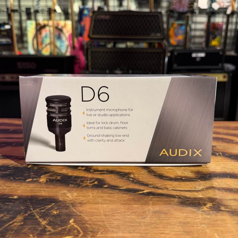 Audix D6 Dynamic Kick Drum Microphone image 1