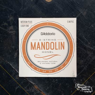 D'Addario EJM75C Monel Mandolin Strings, Medium Plus, 11-41 image 2