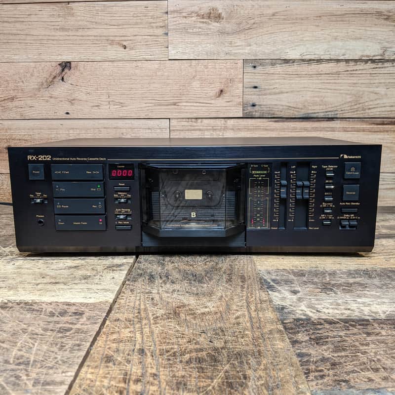 Nakamichi RX202 Audiophile 2-Head Cassette Deck Just serviced image 1
