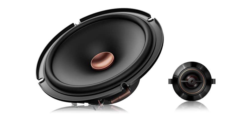 Pioneer 6.5" 2 Way 270 Watt Component Speakers - TSD65C image 1
