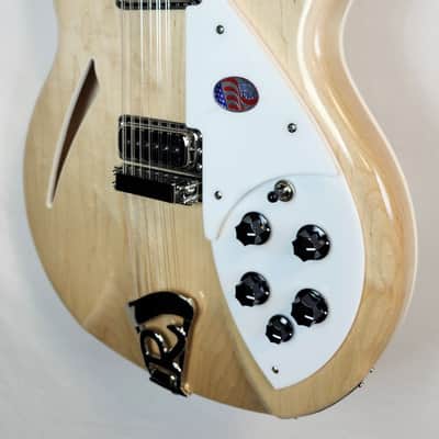 Rickenbacker 360/12 Mapleglo, 12 String Hollowbody Guitar, Stereo, w/HSC image 7