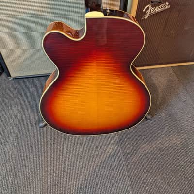 Guild A-150 Savoy Electric/Acoustic Archtop w/Case - Antique Sunburst (Used) image 4