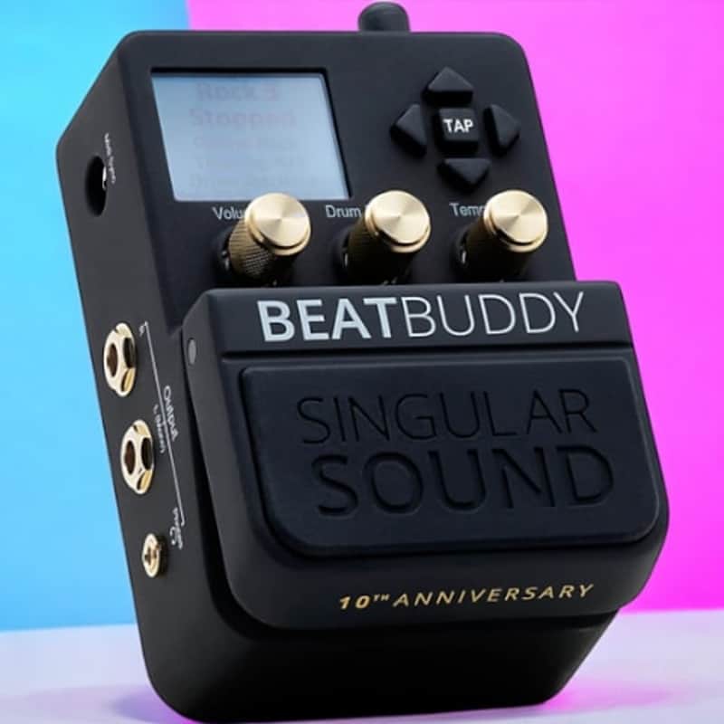 Singular Sound BeatBuddy 10th Anniversary Limited Edition Drum Machine, Experiment with 220+ styles and 24 genres to find your perfect match. image 1