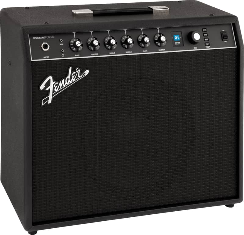 Fender Mustang LTX100 1x12 Digital 100 Watt Combo Guitar Amplifier image 1