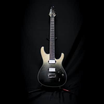 Ibanez S61AL Axion Label Electric Guitar - Black Mirage Gradation Low Gloss image 2