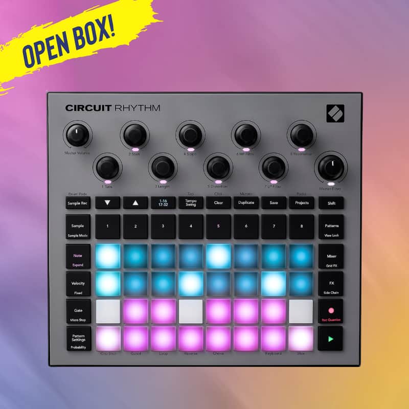 Novation Circuit Rhythm Groovebox - OPEN BOX! image 1