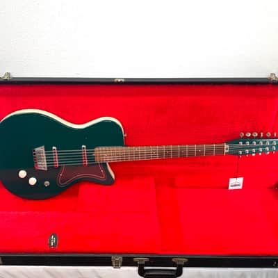 Jerry Jones Neptune 12 String 1998 - Rare Green image 1