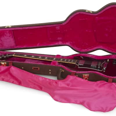 Gator Gibson SG® Guitar Deluxe Wood Case, Brown GW-SG-BROWN image 2
