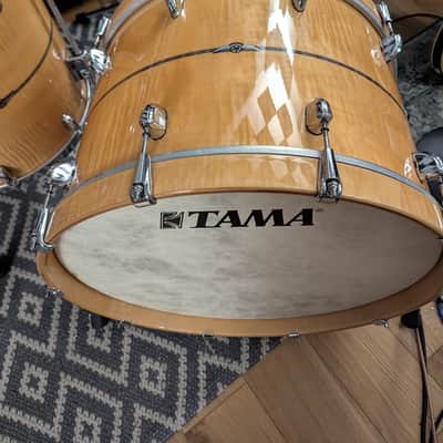 Tama Star Maple 22 inch 4 Piece Shell Pack in Curly Gloss Maple (RCGM). 2022. image 15