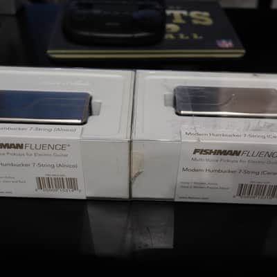 Fishman Fluence Modern 7 Humbuckers Brushed Nickel image 1