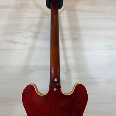 Gibson Vintage 1967 ES-330TD Hollowbody Electric Guitar Cherry w/ Vintage Chipboard Case image 8