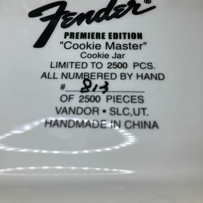 Fender Cookie Master Amp Cookie Jar 1/2500 Made 1999 - Cream image 23