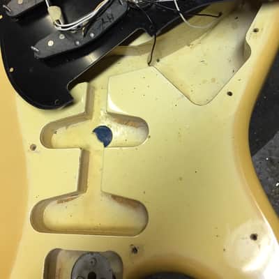 Fender Stratocaster Lefty 1976 White Creme Rosewood Fingerboard image 20