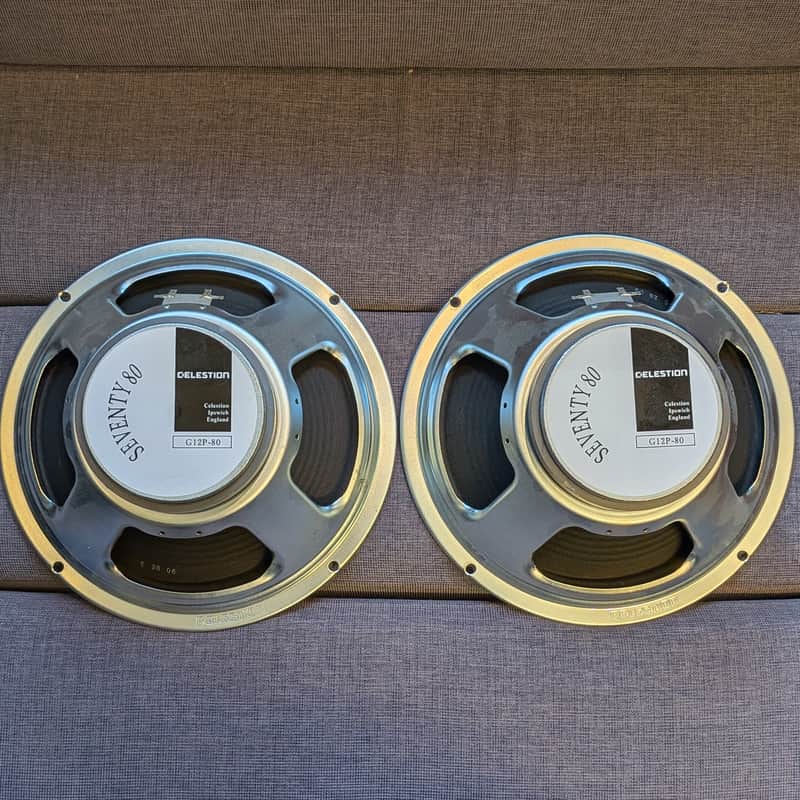 1 pair Celestion T5603 Seventy 80 12" 80-Watt 16 Ohm image 1