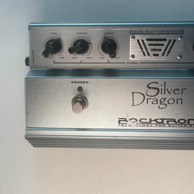 Rocktron Silver Dragon Tube Valve Multi Distortion Guitar Effect Pedal image 2