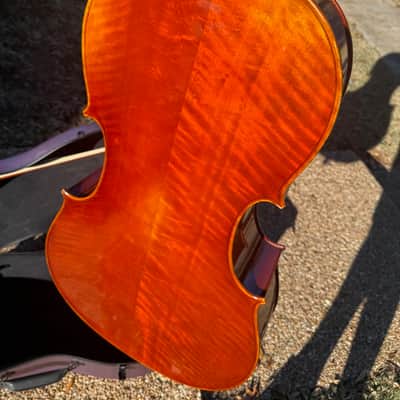 Full Size 4/4 Handmade Burak Cello 2020 - Natural image 8
