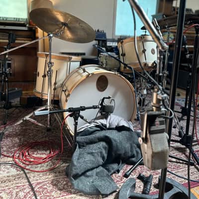 A&F Field Drum Kit Antique White image 1