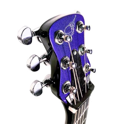 Journey Instruments OF660BP Stylized 00 Body Shape 6-String Travel Acoustic Guitar w/Gig Bag & Pickup image 8