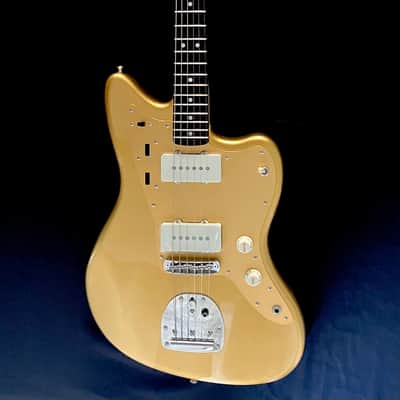 Fender FSR MIJ Made in Japan 2025 MH Matching Headstock Traditional 60s Jazzmaster - Mystic Aztec Gold image 2