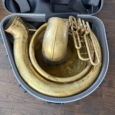 Conn 20k  Sousaphone lady face with neck, bits, and case image 11