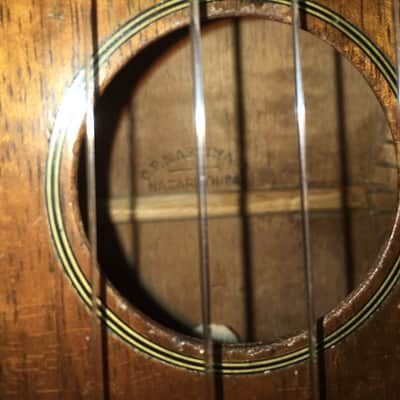 Vintage Martin Style 1K Koa Soprano Ukulele with Case image 20