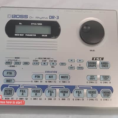 Boss DR3 Dr. Rhythm - Gray