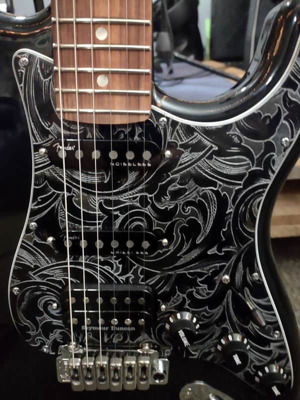 Fender Stratocaster with Pau Ferro Fretboard 2020 Black image 1