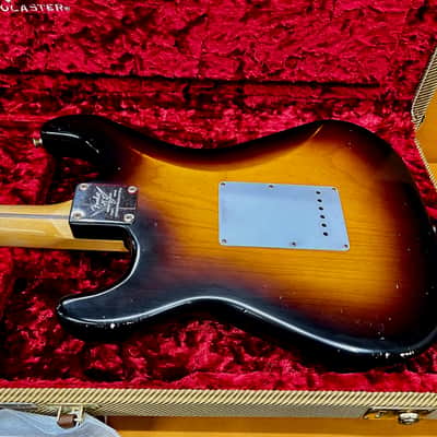 Fender 1954 Fender Stratocaster 70th Anniversary Limited Edition Journeyman Relic Greg Fessler Masterbuilt 2025 - Journey Relic Sunburst image 6