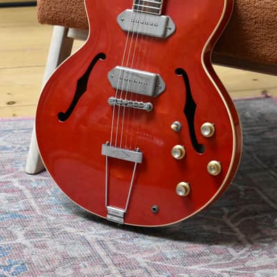 1991 Epiphone Casino Cherry Made in Japan Terada Factory, MIJ, Pre-Elitist image 11