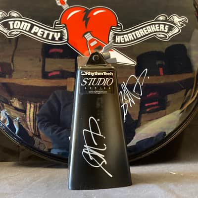 Steve Ferrone's Tom Petty and the Heartbreakers Rhythm Tech - 8" Studio Series Cowbell, Autographed! image 1