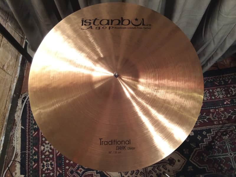 Istanbul Agop 22" Traditional Dark Crash image 1