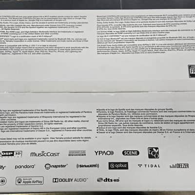 Yamaha RX-V485 WiFi Bluetooth HDMI 5.1 Channel 260 Watt Audio/Video AV Receiver image 6