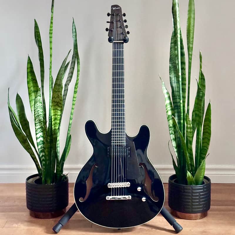 Wes Lambe Custom 7 String Arch Top Electric Guitar image 1