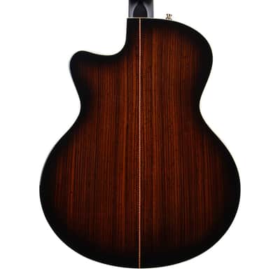 Godin Connaisseur MJ Blk RW Acoustic-Electric Guitar Mini-Jumbo - Black image 7