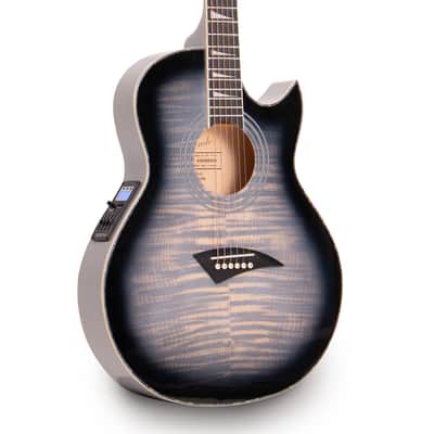 Lindo ORG-SL SlimLine Space Grey Electro Acoustic Guitar with Preamp and Chromatic Tuner - Designed in the UK | Limited Edition image 6