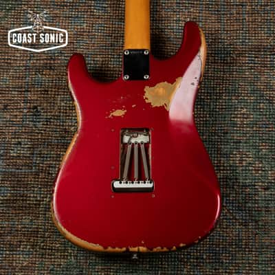 1991 Fender American Vintage Reissue '62 Stratocaster AVRI, Natural Relic, w/case image 4