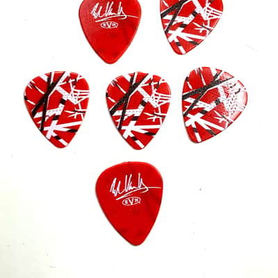 Eddie Van Halen Guitar Picks EVH Frankenstein Max Grip .60mm 6-Pack image 1