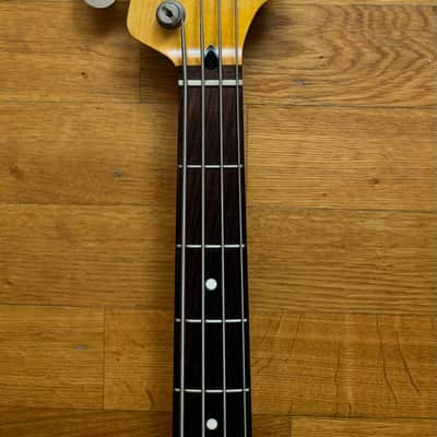 Fender Jazz Bass Custom 2004-2005 Onyx Black Vintage Made In Japan w/ Duncans and Hipshot image 5