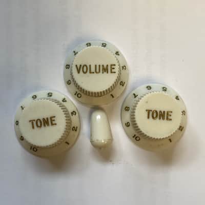 Early 1970's Fender Stratocaster Knob Set image 1
