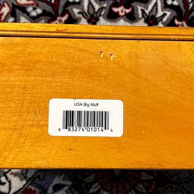 Electro-Harmonix Classic Big Muff Pi NYC V9 Frantone era Distortion Sustainer w/ Wooden Box - 2004 image 8