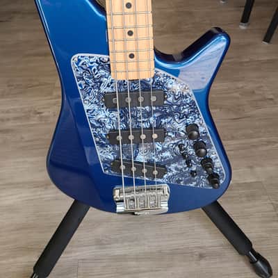 Ernie Ball Music Man Big Al 4SSS 2011 - Pearl Blue image 3