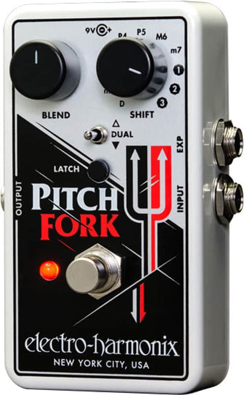 Electro Harmonix Pitch Fork Pitch Shifter Guitar Effects Pedal image 1